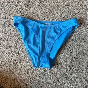 Wild Fable Ribbed Blue Swim Bottoms